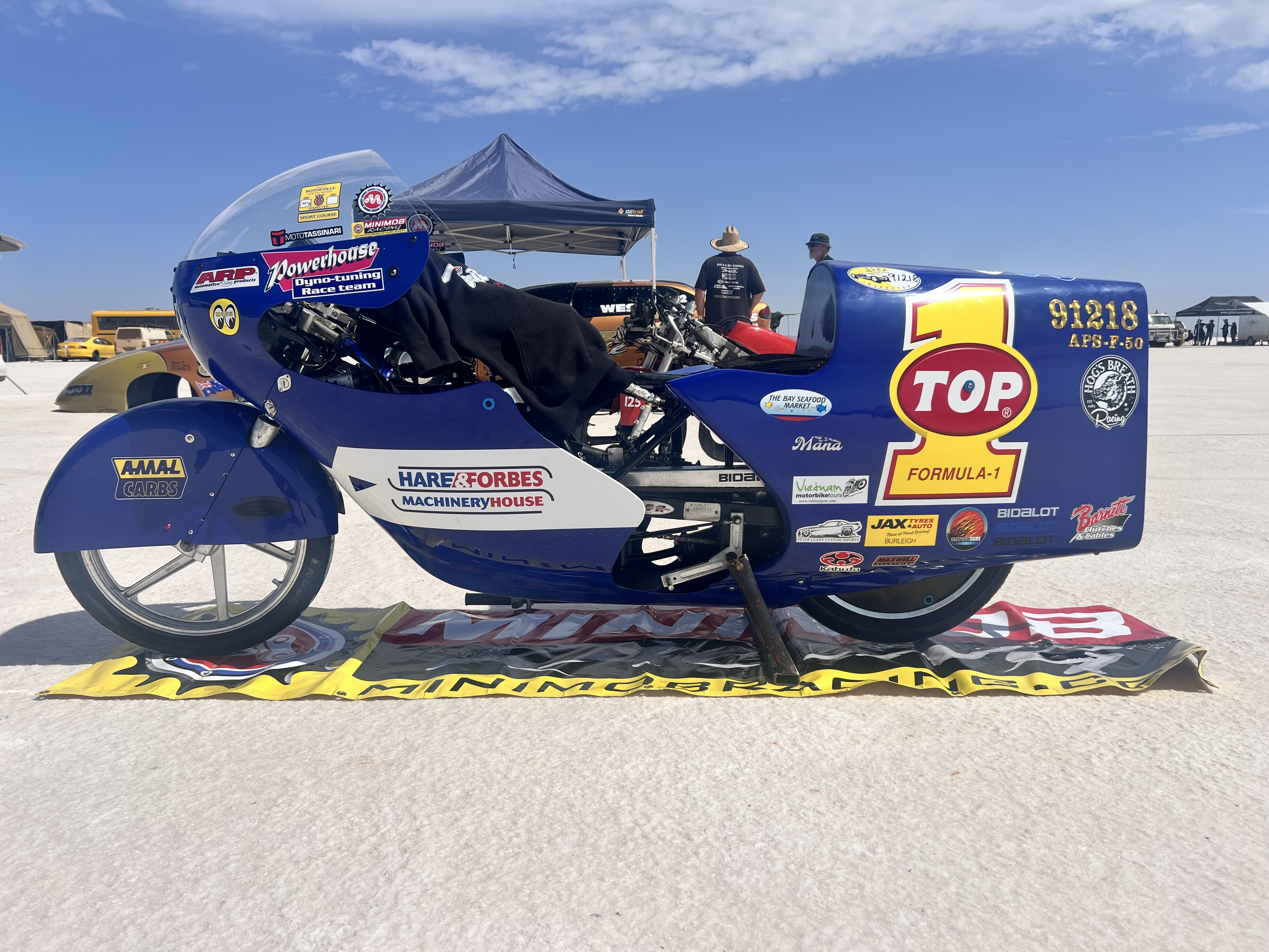 Fastest 50cc Motorcycle at Australia Speed Week 2025